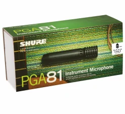 New Shure PGA81 black