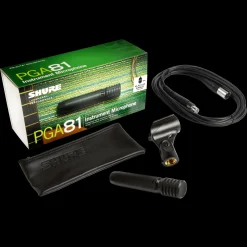 New Shure PGA81 black