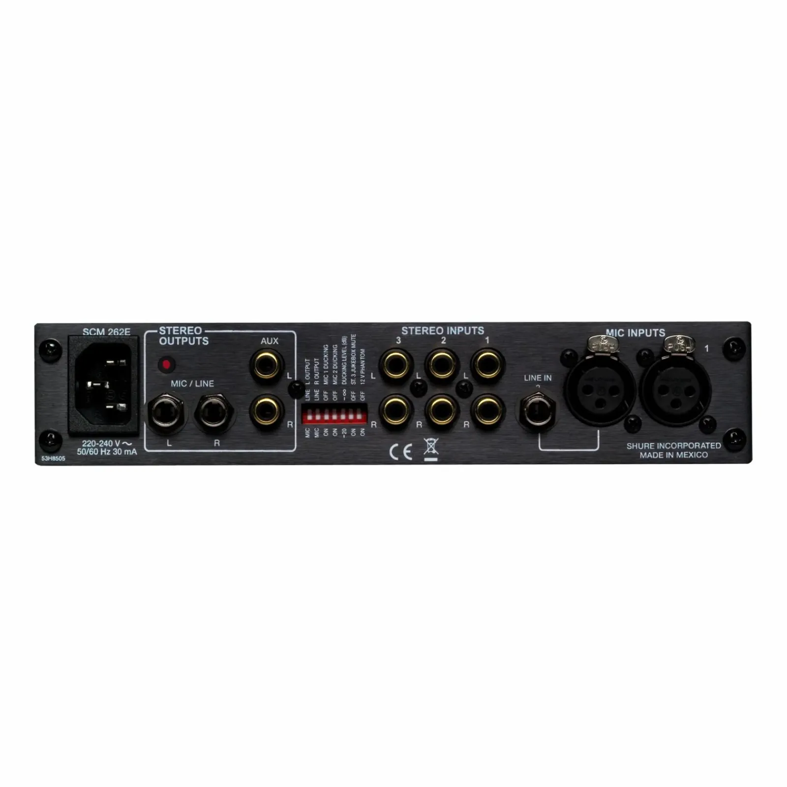 Discount Shure SCM262 black