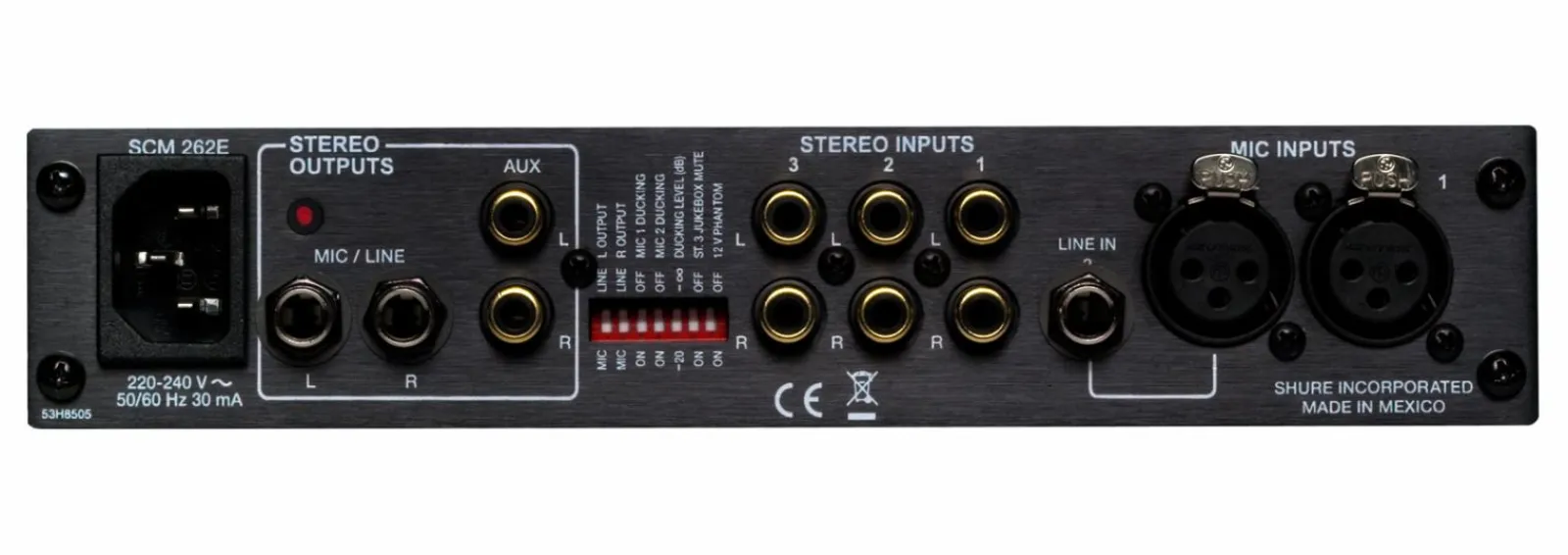 Discount Shure SCM262 black
