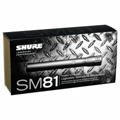 Cheap Shure SM81 silver